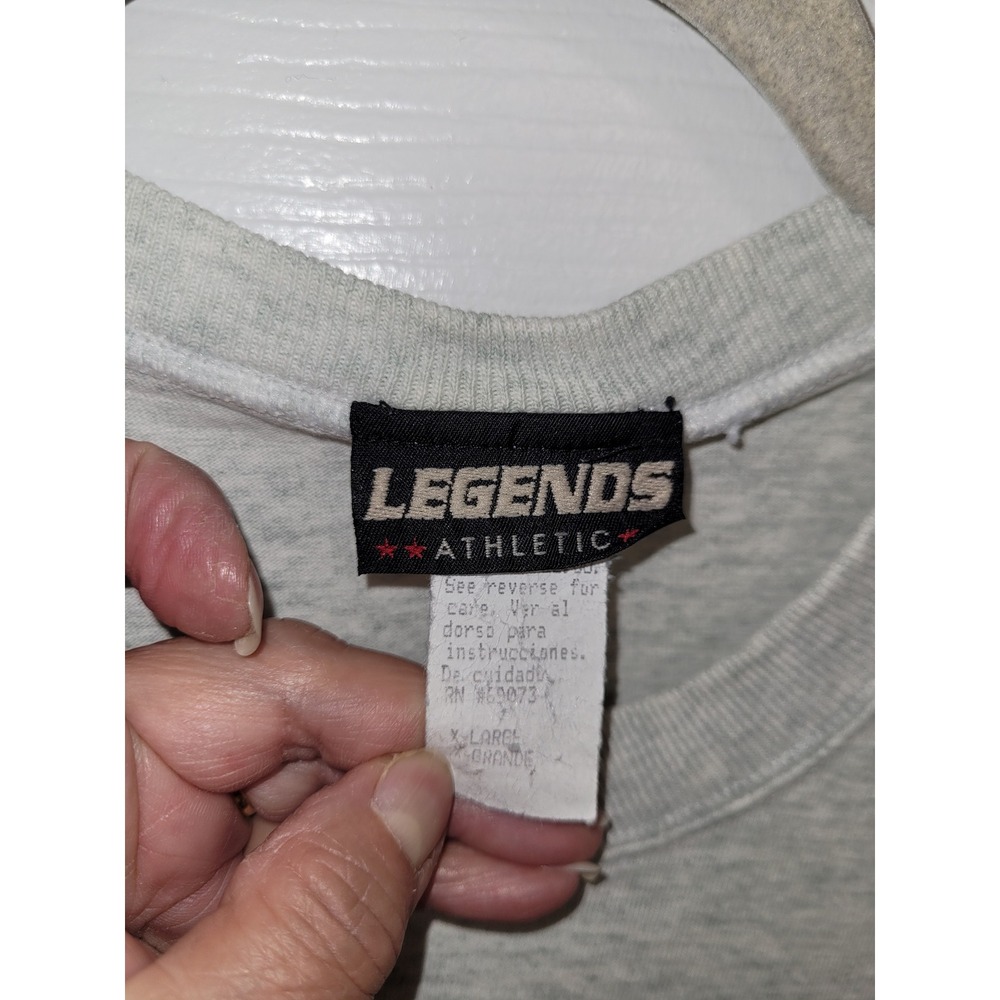 Philadelphia Flyers Athletic Legends Vintage T Shirt XL Retro Embroidered Logo - Picture 2 of 6